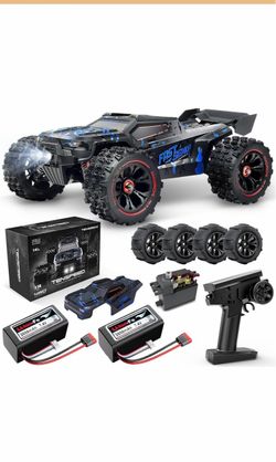 1:14 Scale RC Cars for Adults, 60KPH High Speed RC Truggy, 4X4 Off-Road Remote Control Truck, Waterproof Electric Car with 25 Battery, All Terrain RC 