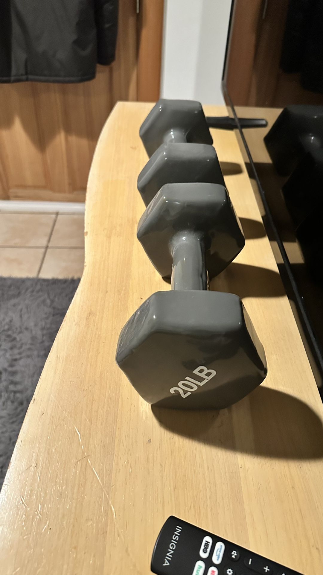 Heavy-Duty 20lb Dumbbells (Pair) – ALMOST NEW