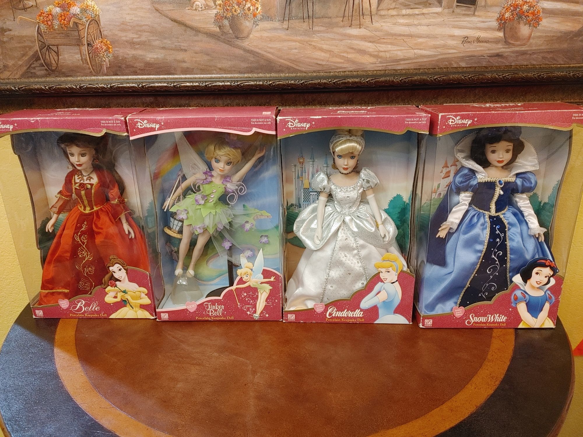 Disney Porcelain  Dolls