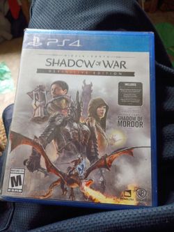 Shadow of war definite edition ps4