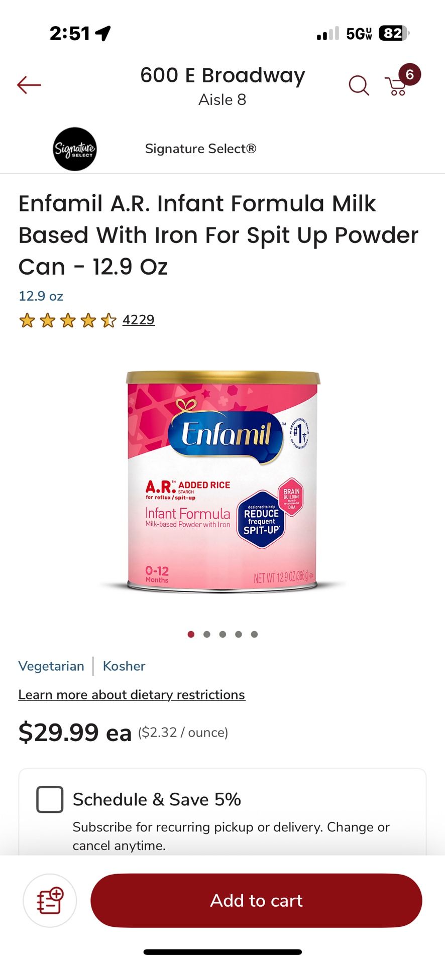 Enfamil A R