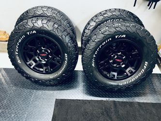 TRD Wheels & Tires – 17 BFGoodrich LT265/70R17 tires 6x139