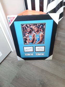 Kevin Durant & Russell Westbrook Picture Frame