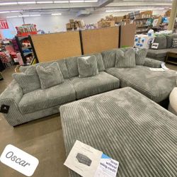 $39 Down Payment Cloud Comfy Plush Sectional Sofa