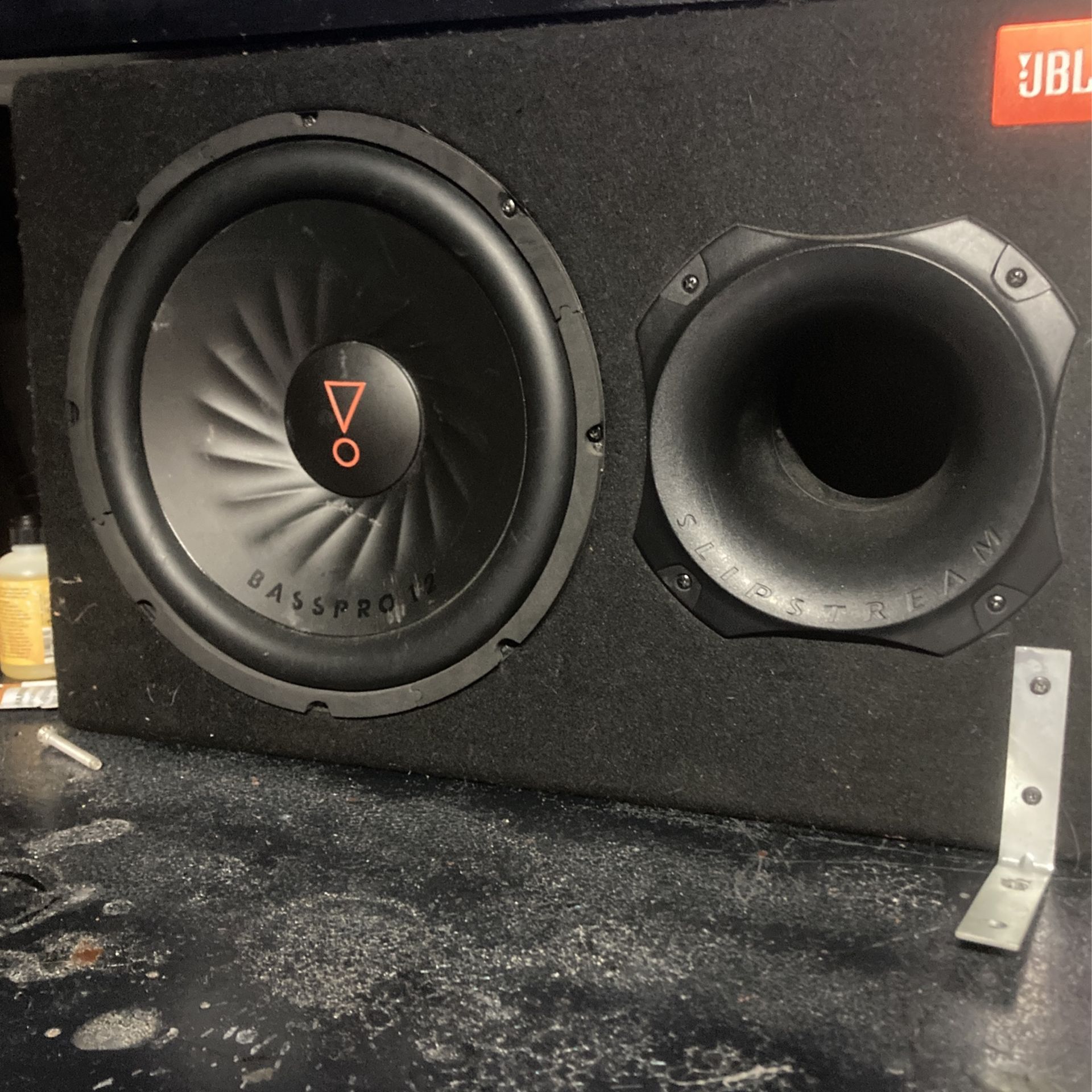 JBL 12” Bass Pro With Amp Included 