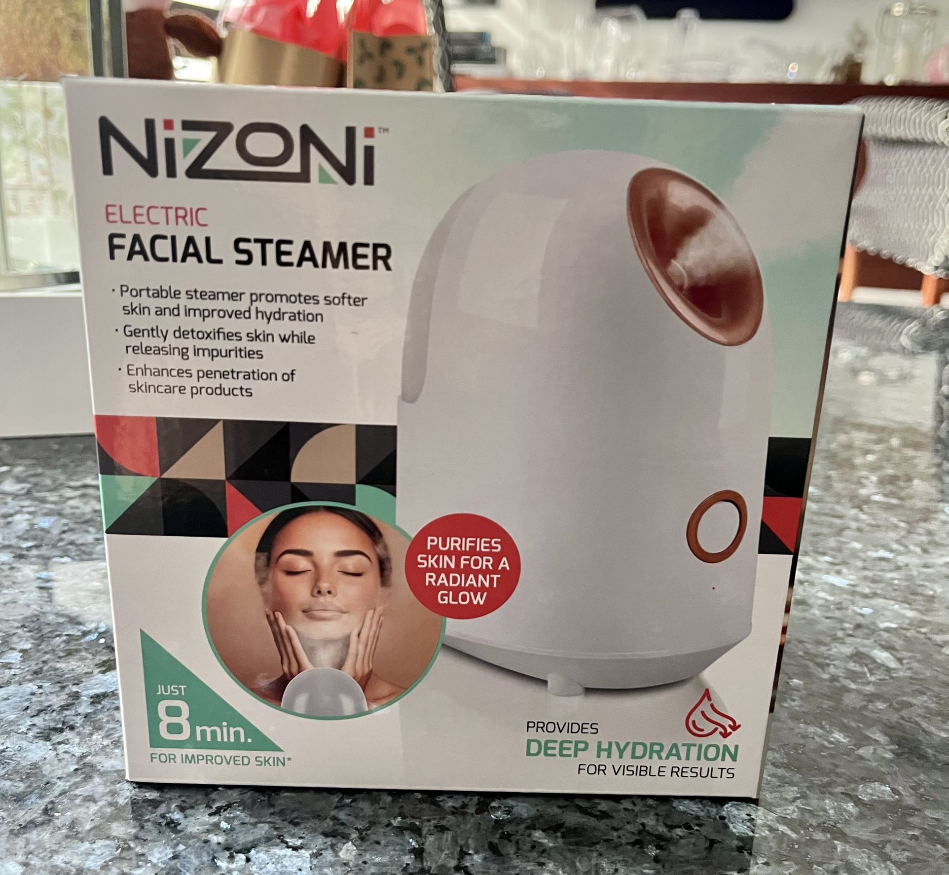 Nizoni Electric Facial Steamer New Inbox