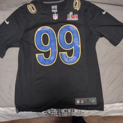 Nike Rams On Field Aaron Donald
