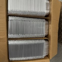 Bulk Case of Aluminum Foil Oblong Pans – Disposable Food Trays – 1 lb – 1000 Count