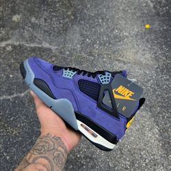 Jordan 4 Lakers - 10.5 Mens