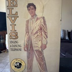 Elvis Presley Singing And Dancing Telephone. Never Used