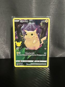 Pikachu full art 25th anniversary