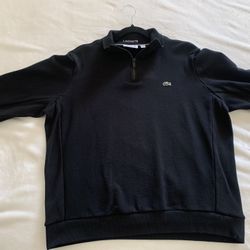 Lacoste jacket black XL