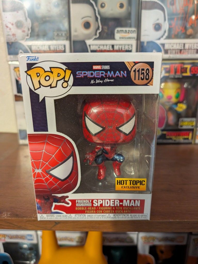 Friendly Neighborhood Spider-Man Hot Topic Exclusive Funko Pop