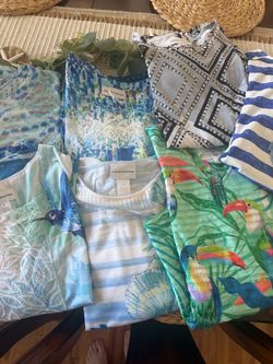 Like New Alfred Dunner Allison Daley Lot Sets Tops and Bottoms