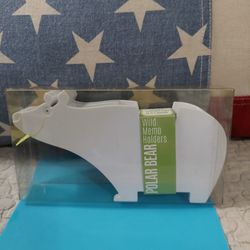 Polar bear wild Memo holder desk organizer (23)