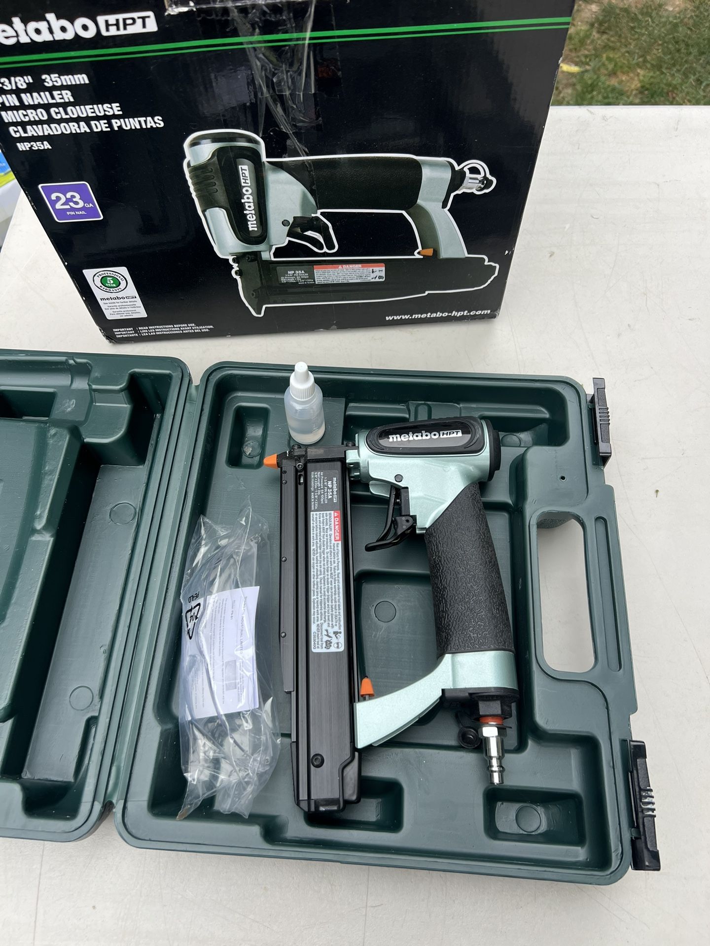 Metabo HPT 1-3/8-in 23 -Gauge Pneumatic Pin Nailer
