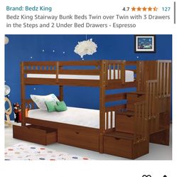 Bunk Bed JUST IN TIME FOR CHRISTMAS!!