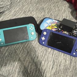 Light Blue Nintendo Switch Lite 
