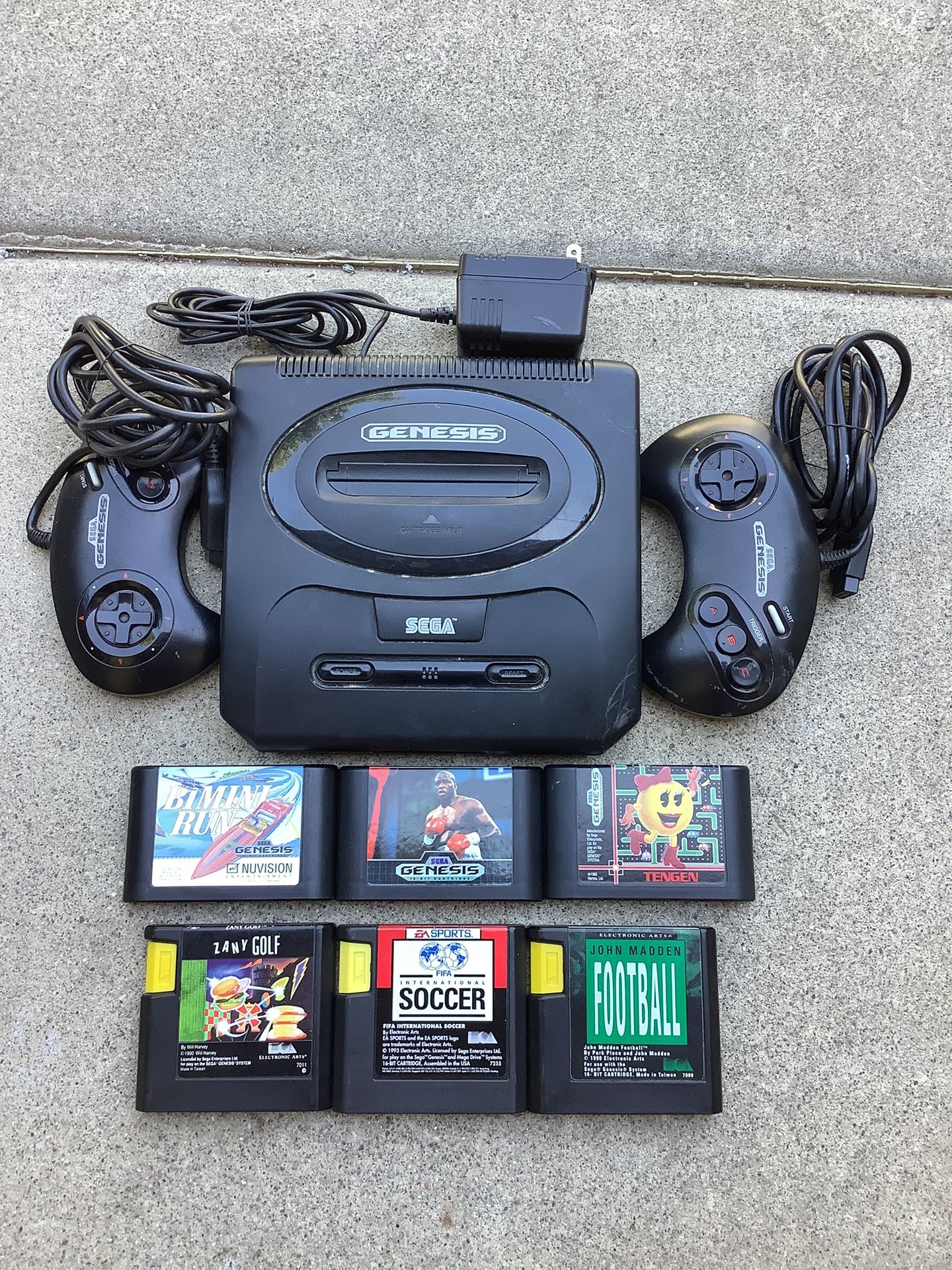Original Sega Genesis Console With Games (VALENCIA) $80