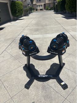 Adjustable dumbbells