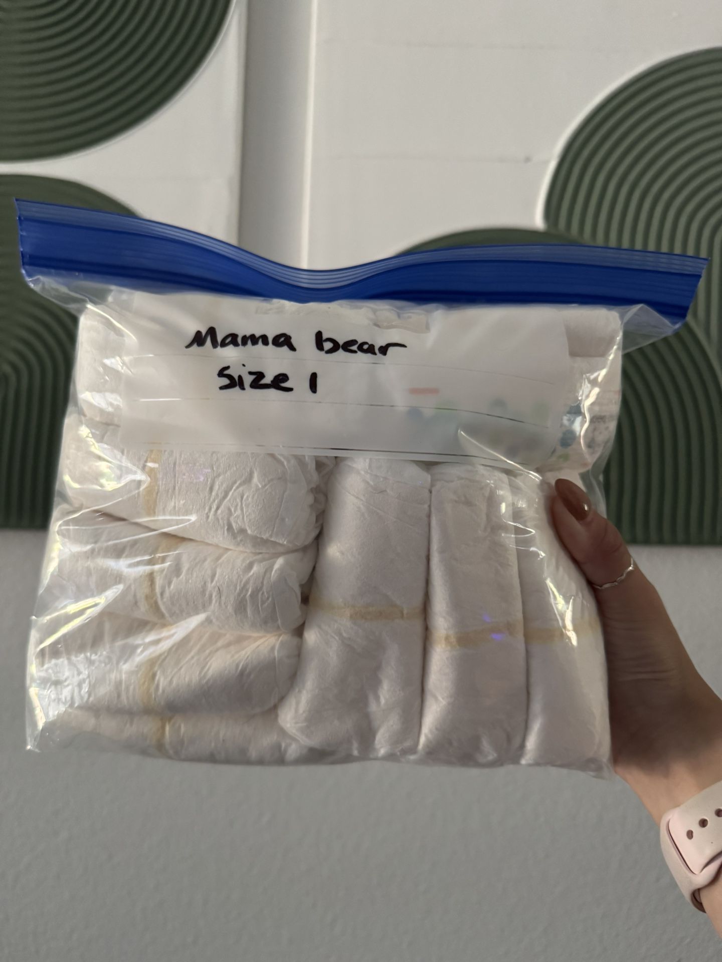 NEW! Size 1 Diapers (mama Bear) - 22 Diapers