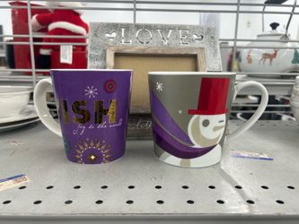 Starbucks Holiday Mugs Pair