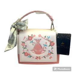 Loungefly Disney Cinderella Floral Dress Crossbody Bag