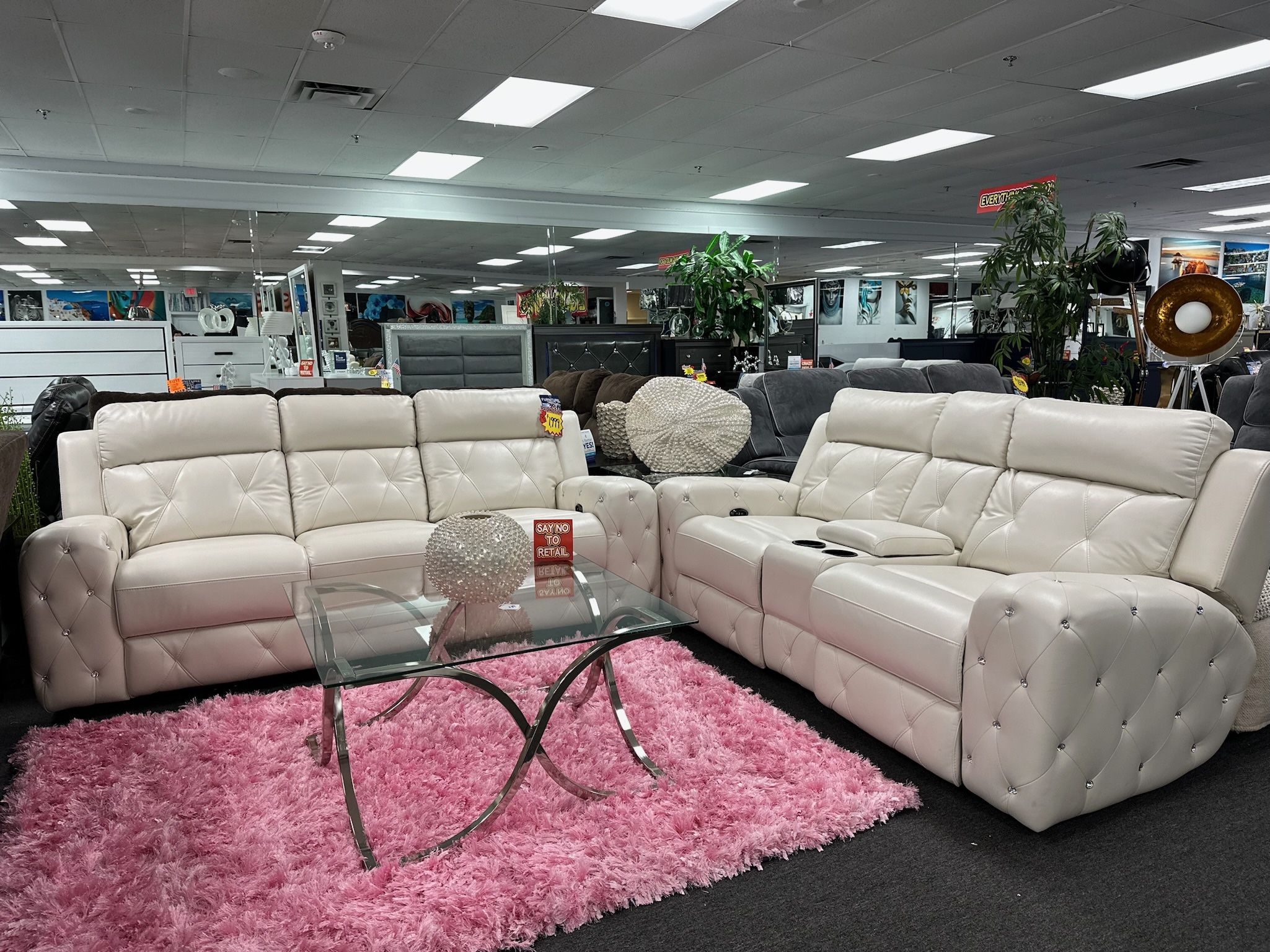 LABOR DAY WEEKEND SPECIALS 💸 Reclining Sofa & Loveseat Sets NOW 65-80% Off Starting @ $899