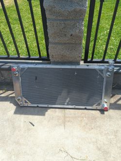 New Chevy full size blazer aluminum radiator
