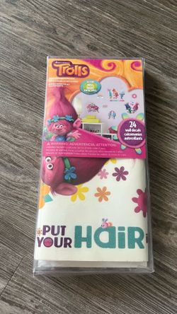 Trolls 24 Wall Decals