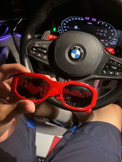 Red Versace Sunglasses