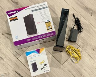 Netgear AC1750 WiFi Cable Modem Router C6300