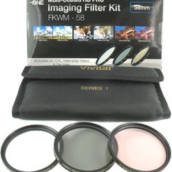 Vivitar Series 1 Filter Set 58mm