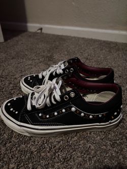 Black pearlized vans 1/1