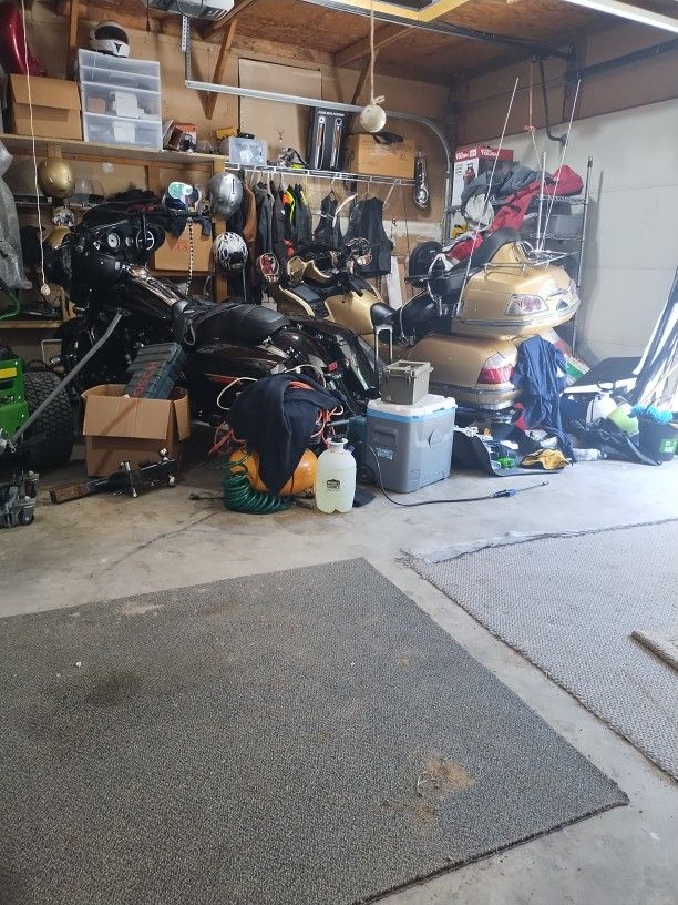 Goldwing and Harley