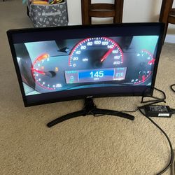 Acer 24in Curved Gaming Computer Monitor 144hz