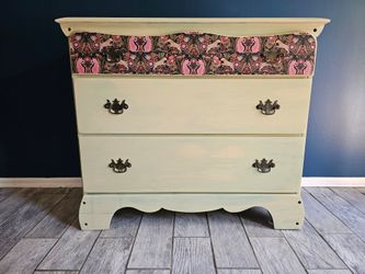 Solid Wood Refurbished Chest of Drawers