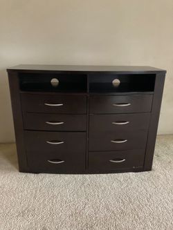 Black dresser