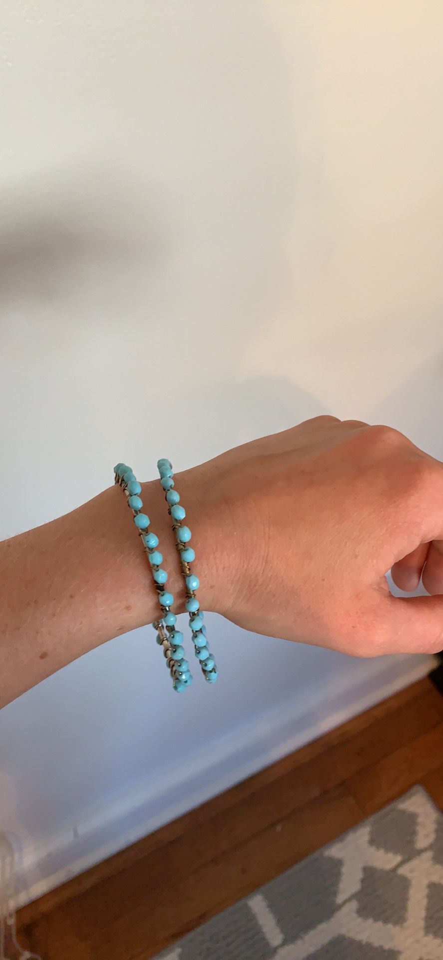 Turquoise bangle bracelet