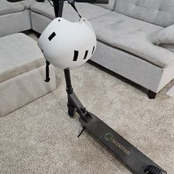 Electric Scooter + Helmet
