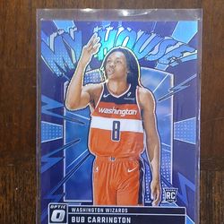 Basketball bub carrington rc card