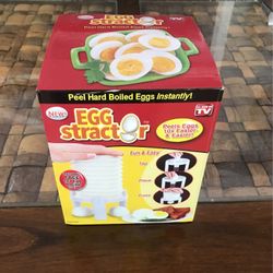 New EGG STRACTOR Peels Eggs 10x Faster!