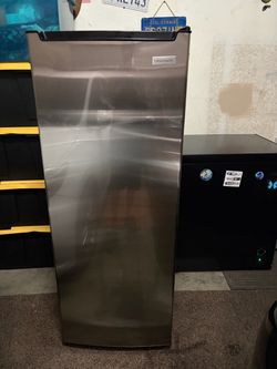 Frigidaire Stainless Steel Upright Freezer