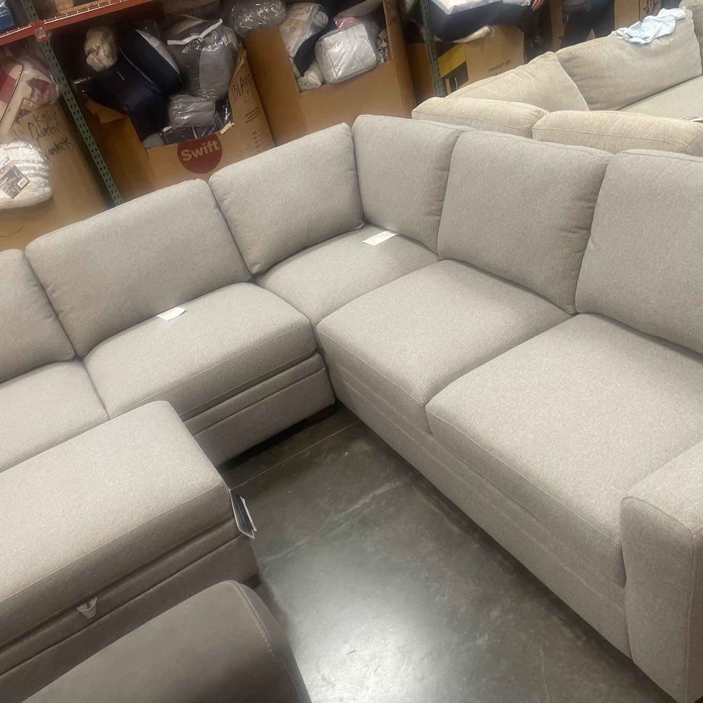 Costco Sofa Sectional With Chase Gray