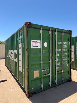 Storage shipping containers