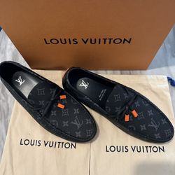 Louis Vuitton Driver Moccasin Monogram Eclipse 