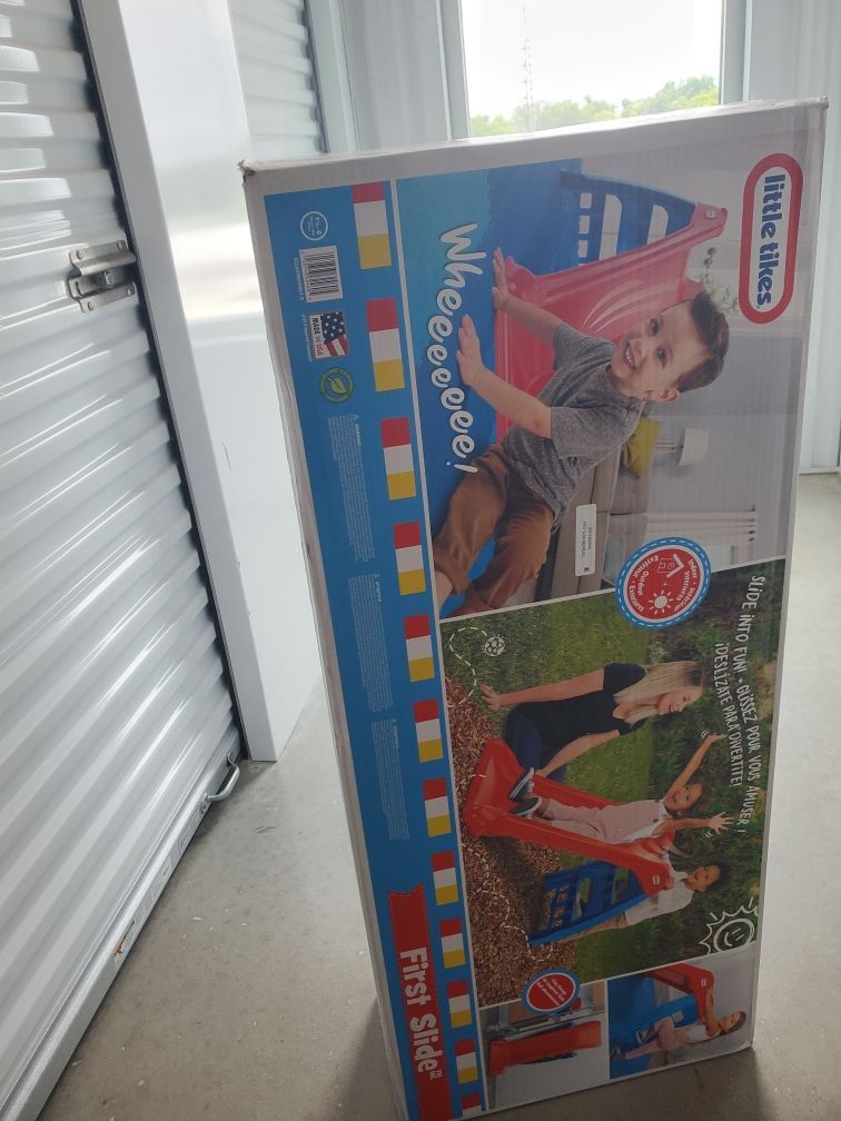 Kid slid new in the box