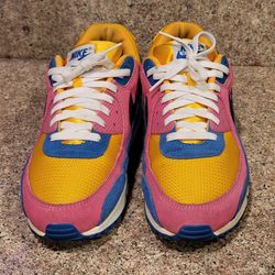 Men's Nike Air Max 90 multi-colored- Size 12
