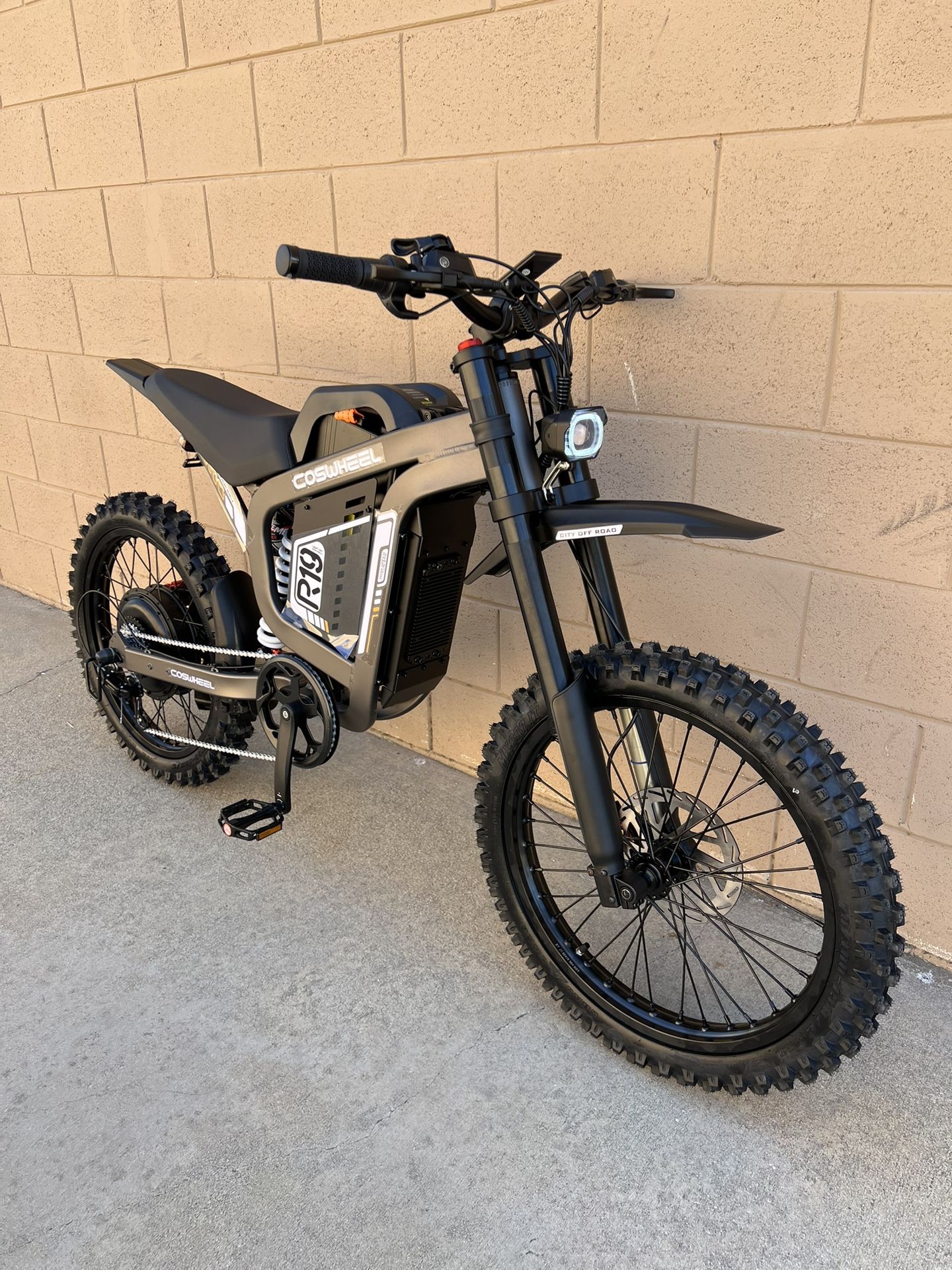 Coswheel R19 Electric Dirt Bike E-Bike 50 MPH