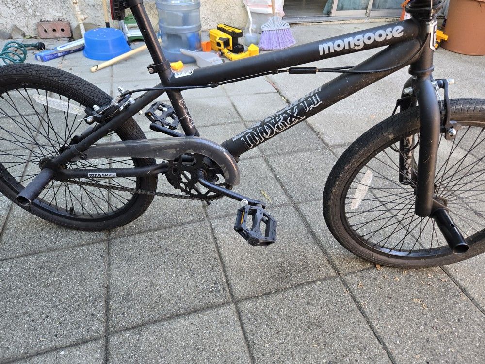 Mongoose BMX Bike With Pegs
